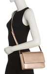 Kate Spade Cove Street Crossbody Bag In Rose Gold Metallic