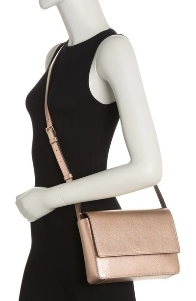 Kate Spade Cove Street Crossbody Bag In Rose Gold Metallic