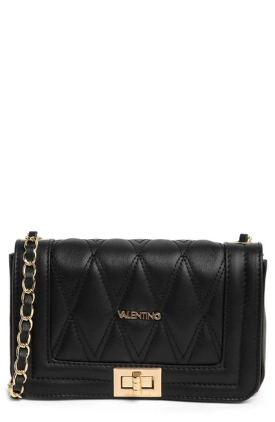 Valentino By Mario Valentino Beatriz Quilted Crossbody Bag In Black