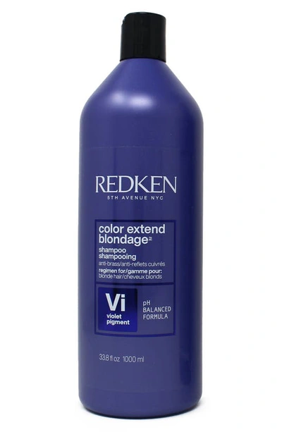 Redken Color Extend Blondage Shampoo For Blonde Hair In Blue