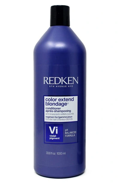 Redken Color Extend Blondage Conditioner For Blonde Hair In Blue