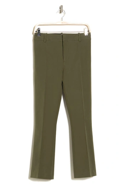 Frame Le Crop Mini Bootcut Trousers In Fatigue