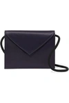 Elizabeth And James Pen Pal Satin Shoulder Bag In Navy