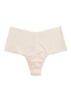 Hanky Panky Godiva High-rise Thong In Vanilla