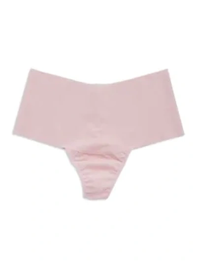 Hanky Panky Godiva High-rise Thong In Bliss Pink