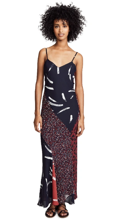 Joie Braewin Silk Maxi Dress In Multi | ModeSens