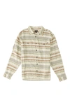 Billabong Offshore Jacquard Stripe Cotton Button-up Shirt In Chino