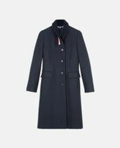 Stella Mccartney Nyla Wool Coat In Blue