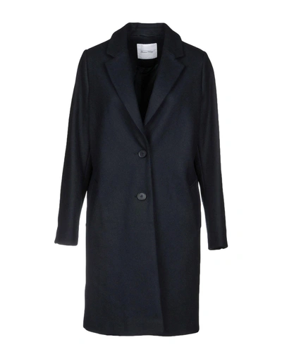 American Vintage Coat In Dark Blue