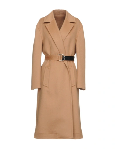 Calvin Klein 205w39nyc Coats In Camel