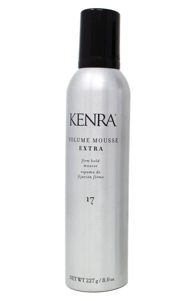 Kenra Volume Mousse Extra 17 Firm Hold Mousse In White