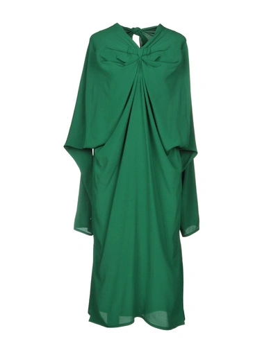 Marni 3/4 Length Dresses In Green