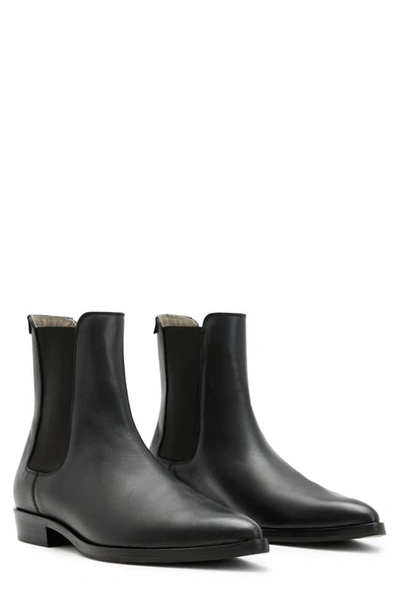 Allsaints Steam Chelsea Boot In Black