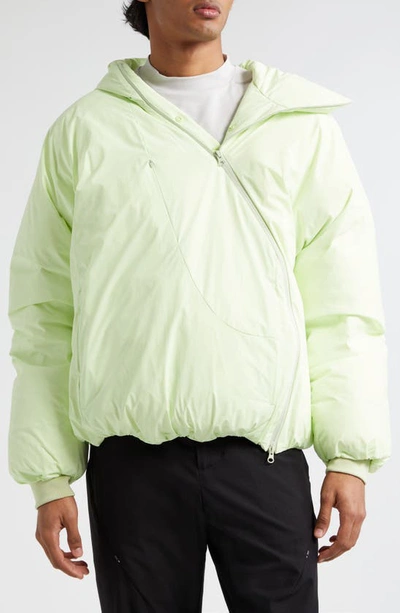 Post Archive Faction 5.1 Down Center Jacket In Lime