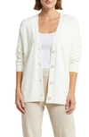Barefoot Dreams Women's Cozychic Lite Button-front Cardigan In Pearl
