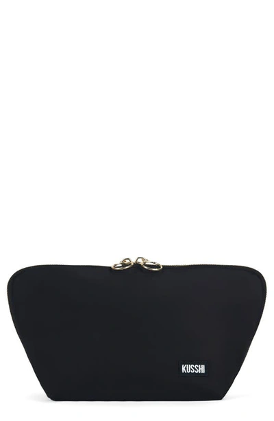 Kusshi Signature Makeup Bag In Black