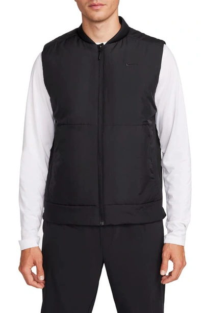 Nike Therma-fit Unlimited Training Waistcoat In Black/ Black