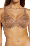 Chantelle Lingerie Norah Comfort Underwire Bra In Coffee Latte-2t