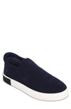 Strauss And Ramm Slip-on Sneaker In Navy Camo