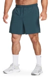 Nike Dri-fit Unlimited 7-inch Unlined Athletic Shorts In Green