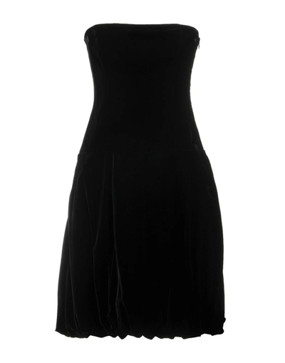 Ralph Lauren Short Dress In Black