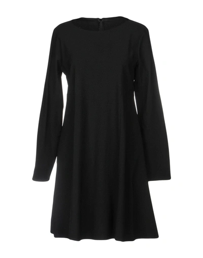 Antonelli Short Dresses In Black