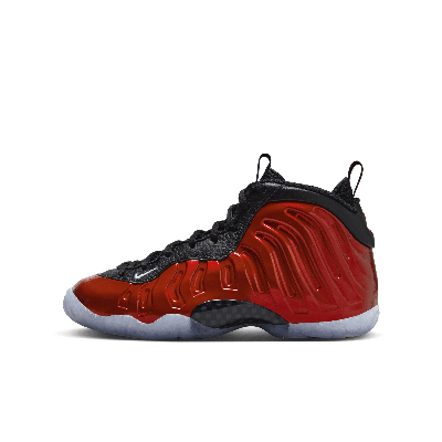 Nike Kids' Little Posite One 运动鞋 In Red