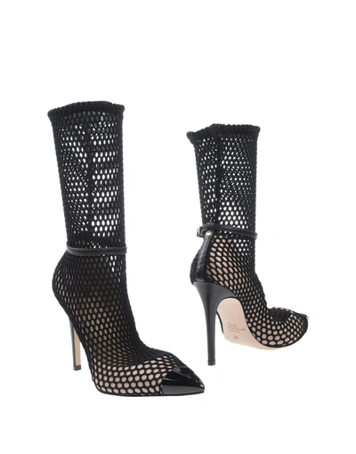 Elisabetta Franchi Ankle Boots In Black