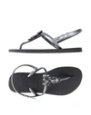 Havaianas Toe Strap Sandals In Grey