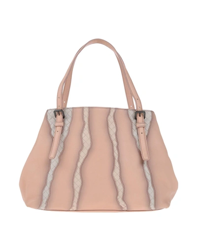 Bottega Veneta Handbag In Light Pink