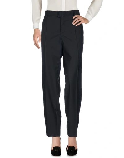 Valentino Casual Pants In Dark Blue