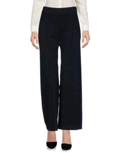 High Casual Pants In Black