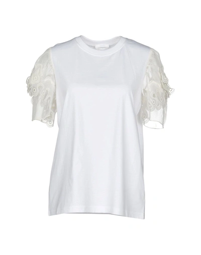 Chloé T-shirts In White