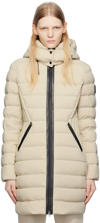 Mackage Quilted Farren Puffer Coat In Blue