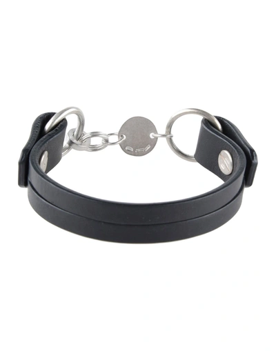 Maison Margiela Bracelet In Black