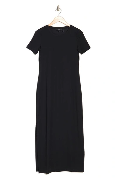 Theory Cherryal Travel Maxi Dress In Black