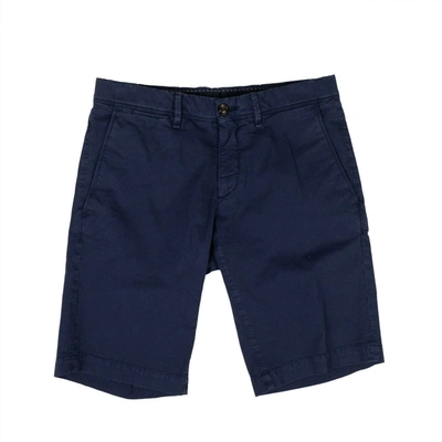 Moncler Navy Shorts In Blue