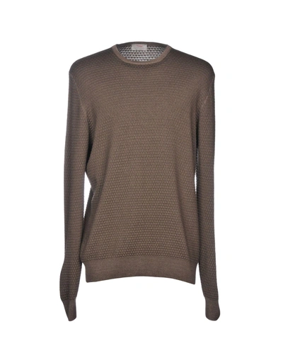 Gran Sasso Sweaters In Dark Brown