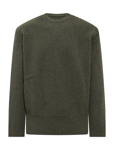 Givenchy Crewneck Sweater In Green