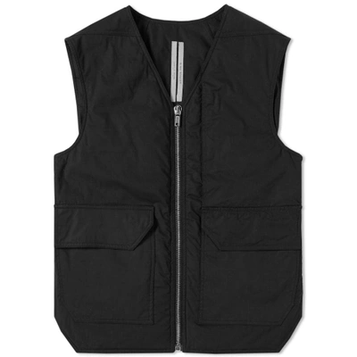 Rick Owens Cargo Vest In Black