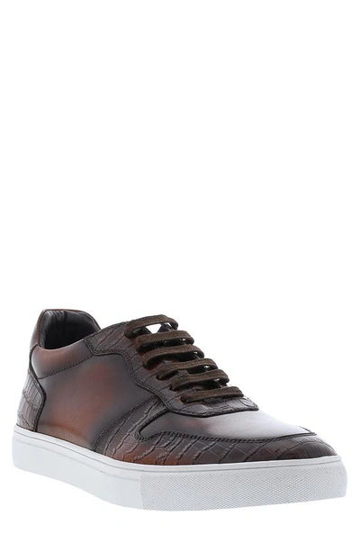 Zanzara Segovia Sneaker In Cognac