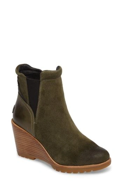 Sorel After Hours Chelsea Boot In Nori