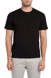 Zachary Prell Zachary Crewneck Cotton T-shirt In Black