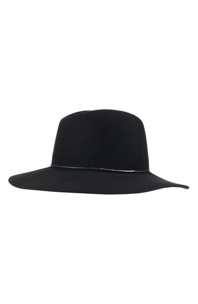 Bruno Magli Wool Fedora In Black