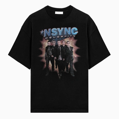 1989 Studio Nsync Celebrity Black T-shirt