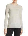 C By Bloomingdale's Crewneck Cashmere Sweater - 100% Exclusive In Gray Donegal