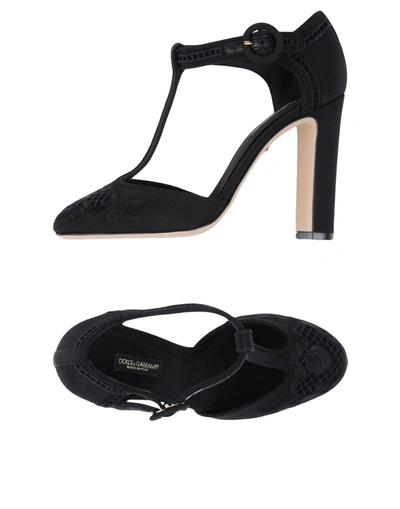 Dolce & Gabbana Pumps In Black