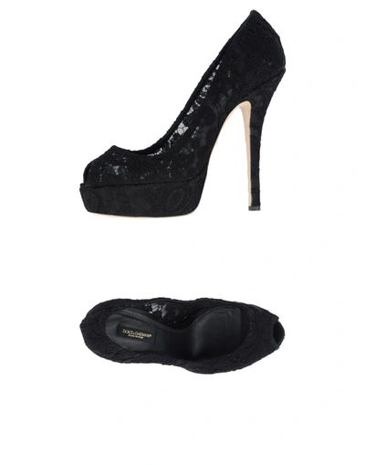 Dolce & Gabbana Pump In Black