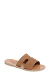 Ancient Greek Sandals Apteros Slide Sandal In Capuccino