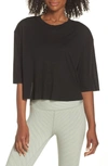 Alo Yoga Abyss Tee In Black